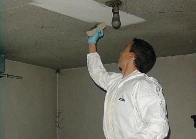 Nettoyage dépolluant par gommage